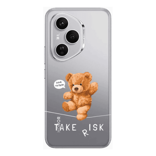 Honor Magic 400 Pro Take risk Transparent Silicone TPU Θήκη